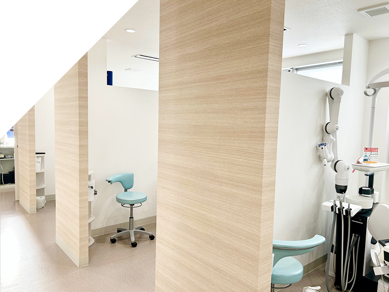 痛みに配慮した優しい治療